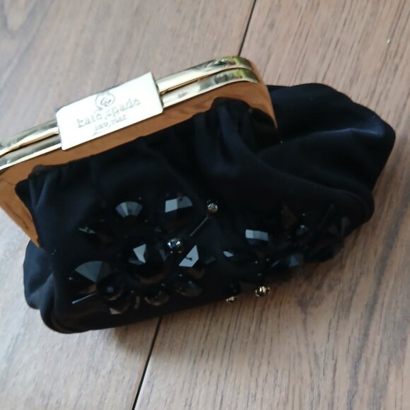 KATE SPADE Embellished Satin Evening Bag - Picture 5 of 5
